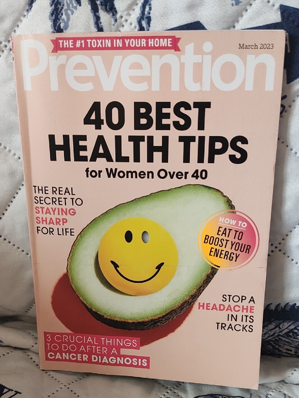 PREVENTION MAGAZINE: 40 BEST HEALTH TIPS